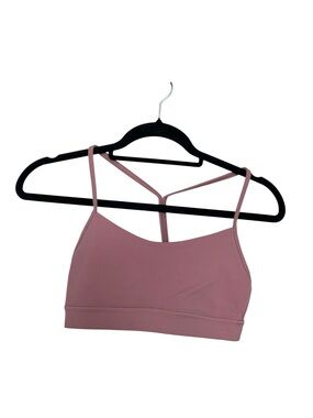 Lululemon Mauve Strappy Sports Bra